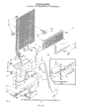 UNIT Diagram and Parts List for ET18JMXMWR6  Whirlpool Refrigerator