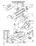 Part Location Diagram of 382806 Whirlpool Lid (Platinum)