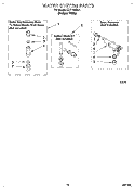 WATER SYSTEM Diagram and Parts List for LLT7144BQ1  Whirlpool Washer