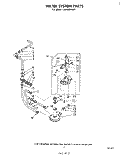 WATER SYSTEM Diagram and Parts List for LA6800XKW1  Whirlpool Washer