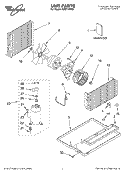 UNIT PARTS Diagram and Parts List for ACE114PK0  Whirlpool Air Conditioner