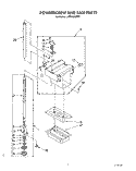 POWERSCREW AND RAM Diagram and Parts List for JJTU4600XTP1  Whirlpool Trash Compactor