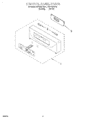 Part Location Diagram of 4448865 Whirlpool CNTRL-ELEC