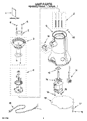 UNIT PARTS Diagram and Parts List for KCG200OB1  KitchenAid Coffee Grinder