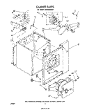 SECTION Diagram and Parts List for LE5790XPW0  Whirlpool Dryer