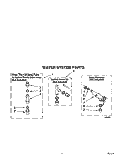 WATER SYSTEM Diagram and Parts List for LST9245AN0  Whirlpool Washer