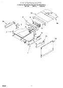 TOP VENTING, OPTIONAL Diagram and Parts List for RMC305PDQ4  Whirlpool Microwave Oven Combo