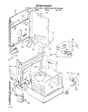 OVEN, LITERATURE Diagram and Parts List for KDDT207AAL0  KitchenAid Range
