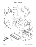 UNIT PARTS Diagram and Parts List for KBFS22EWMS1  KitchenAid Refrigerator