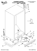 Part Location Diagram of 4390947 Whirlpool HINGE-DOOR