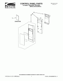 Part Location Diagram of W10191923 Whirlpool Tech Sheet,English