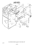 LINER Diagram and Parts List for KTRF22MSTOY1  Whirlpool Refrigerator