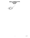 MISCELLANEOUS, LIT/OPTIONAL Diagram and Parts List for DU8016XB0  Whirlpool Dishwasher