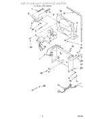 SECTION Diagram and Parts List for BHDH2500AS1  Whirlpool Dehumidifier