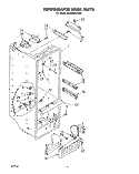 Part Location Diagram of 1115398 Whirlpool Stud, Cradle