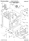 SECTION Diagram and Parts List for KEYL410BAL2  KitchenAid Dryer