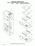 Part Location Diagram of W11607156 Whirlpool BIN-FREEZR