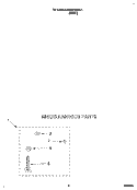 MISCELLANEOUS Diagram and Parts List for KAWE870BWH1  KitchenAid Washer