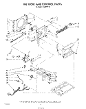 AIRFLOW AND CONTROL Diagram and Parts List for ACP602XT0  Whirlpool Air Conditioner