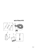 UNIT OPTIONAL Diagram and Parts List for AC1604XR0  Whirlpool Air Conditioner