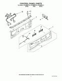 Part Location Diagram of W10327027 Whirlpool HANDLE