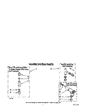 WATER SYSTEM Diagram and Parts List for LA5705XTW2  Whirlpool Washer