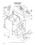 SECTION Diagram and Parts List for LE5790XSW0  Whirlpool Dryer