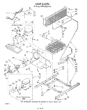 Part Location Diagram of 1107486 Whirlpool EXCHANGER, HEAT