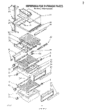 REFRIGERATOR INTERIOR Diagram and Parts List for EHD261MMWR1  Whirlpool Refrigerator