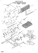 UNIT Diagram and Parts List for ET18GKXBN00  Whirlpool Refrigerator