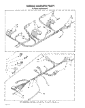 WIRING HARNESS Diagram and Parts List for KAWE900SWH1  KitchenAid Washer