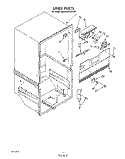 LINER Diagram and Parts List for EB22DMXWW00  Whirlpool Refrigerator