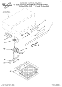 SECTION Diagram and Parts List for RH4936XDS1  Whirlpool Range Hood