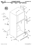 Part Location Diagram of LIT2218841 Whirlpool Literature Parts (Energy Label)