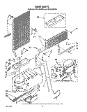 UNIT Diagram and Parts List for ET14JKXXN01  Whirlpool Refrigerator