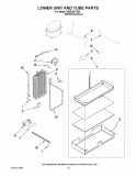 Part Location Diagram of W10309010 Whirlpool COVER-WIRE