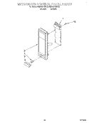MICROWAVE CONTROL PANEL Diagram and Parts List for KEMS377BBL0  KitchenAid Wall Oven