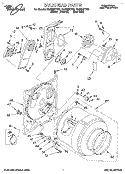 Part Location Diagram of W11375548 Whirlpool Dryer Heating Element