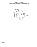 ROTISSERIE , GRIDDLE Diagram and Parts List for 1423^0A  Whirlpool Range