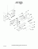 UNIT PARTS Diagram and Parts List for KUWS24LSBS14  KitchenAid Wine and Beverage Cooler