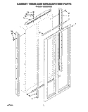 SECTION Diagram and Parts List for KSSS36DAX04  KitchenAid Refrigerator