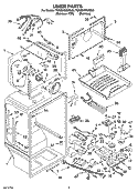 Part Location Diagram of 2213495 Whirlpool LENS-LIGHT