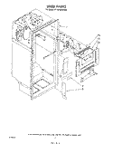 LINER Diagram and Parts List for ET18PMXSW00  Whirlpool Refrigerator