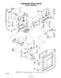 DISPENSER FRONT Diagram and Parts List for ED26MMXRWR4  Whirlpool Refrigerator