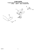 PUMP Diagram and Parts List for KUIS185JBT1  KitchenAid Ice Maker