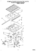 COMPARTMENT SEPARATOR Diagram and Parts List for KTHC18KBAL00  KitchenAid Refrigerator