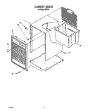 SECTION Diagram and Parts List for D30A0  Whirlpool Dehumidifier