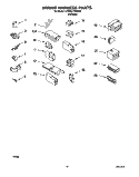 WIRING HARNESS Diagram and Parts List for KAWE577BWH0  KitchenAid Washer