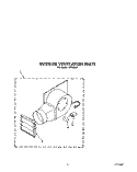 SECTION Diagram and Parts List for KIVD860TOB  KitchenAid Range Hood