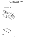ROTISSERIE KIT, GRIDDLE Diagram and Parts List for 1423^2A  Whirlpool Range